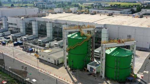 Industrial PFAS treatment facility using advanced monitoring systems