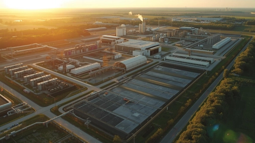 Industrial cleanup and treatment facility supporting large remediation projects