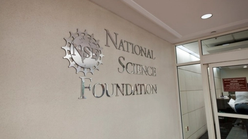National Science Foundation signage at a US research facility