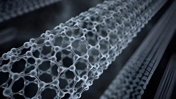 Carbon nanotube structure used in simulated water filtration research